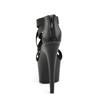 Pleaser - ADORE769 Sandale à bride à la cheville, Pole dance chaussures - Chaussures de pole dance - Noir Product image